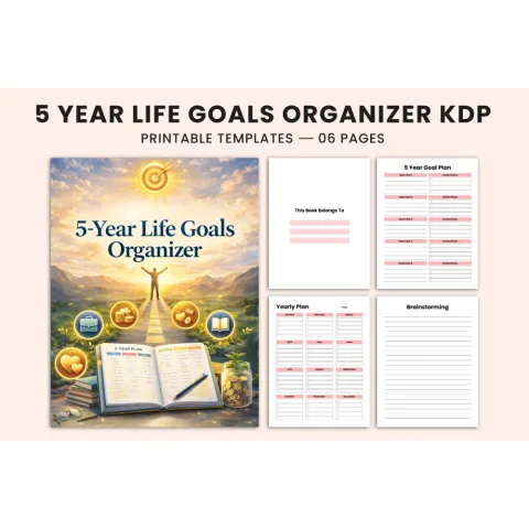 Yearly Life Goals Planner