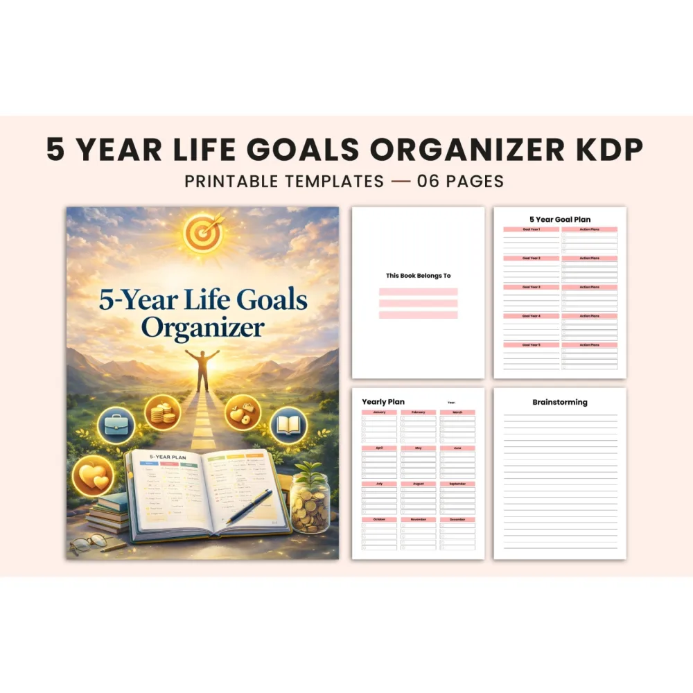 Yearly Life Goals Planner