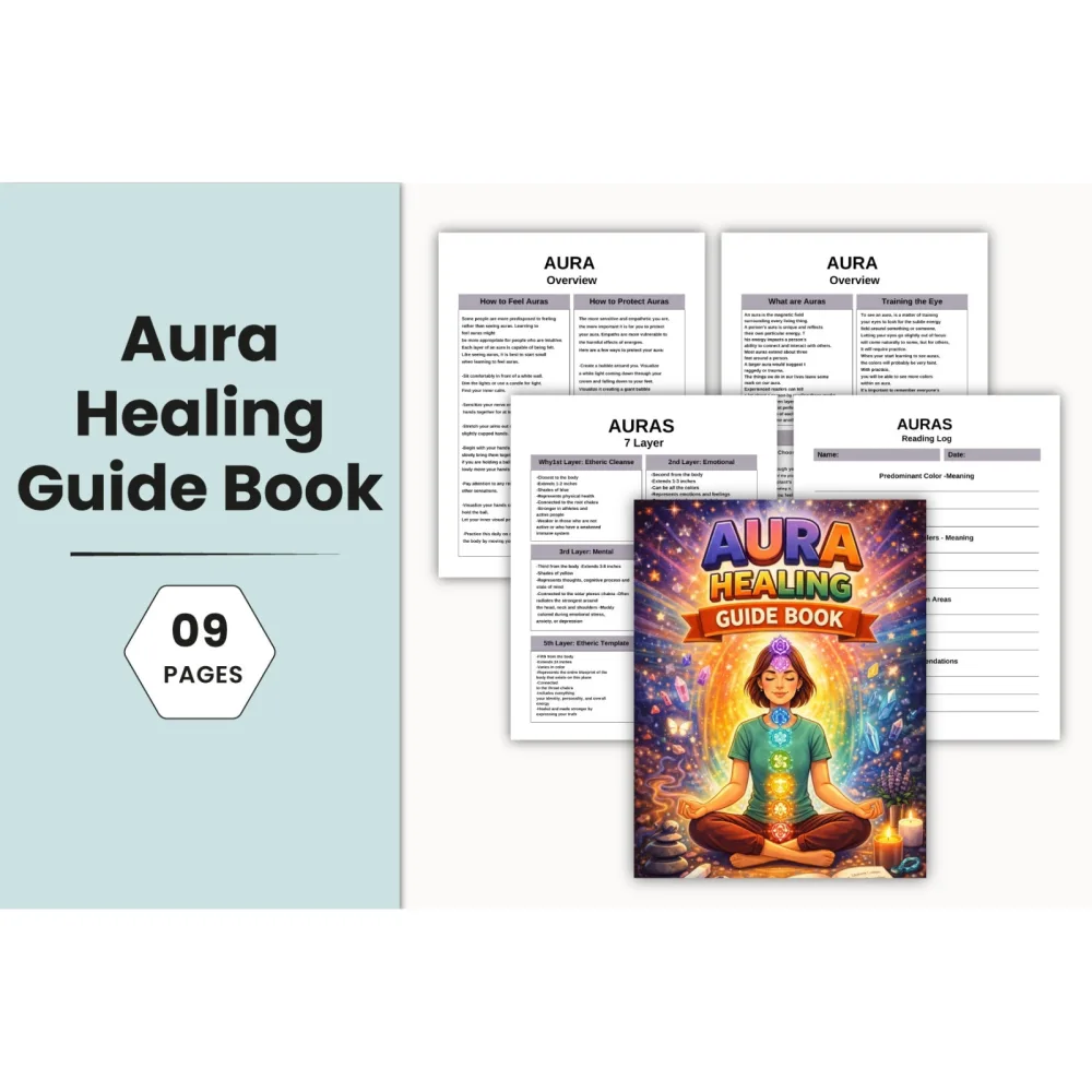 Aura Healing Guide Planner