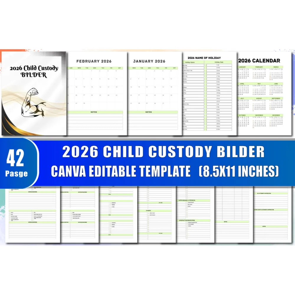 Child Custody Binder Guide