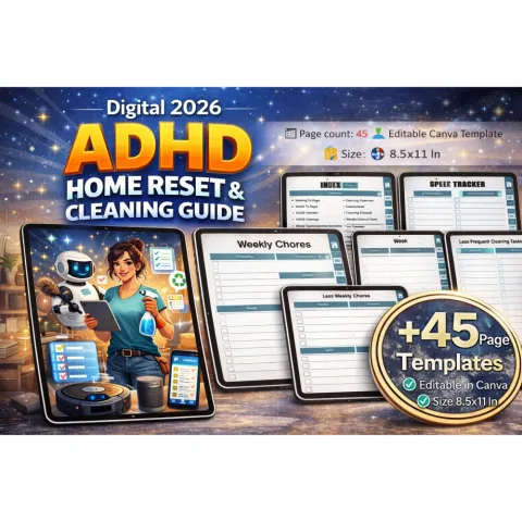 ADHD Home Reset Cleaning Guide