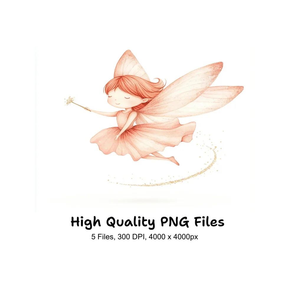 Fairy Clipart Bundle
