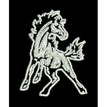 Horse Motif Dynamic Equine Embroidery Design