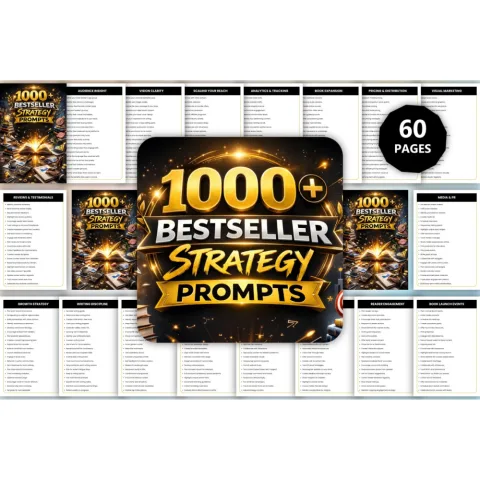 Bestseller Strategy Prompts for Success