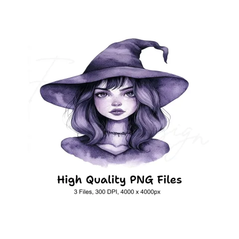 Witch Clipart Bundle