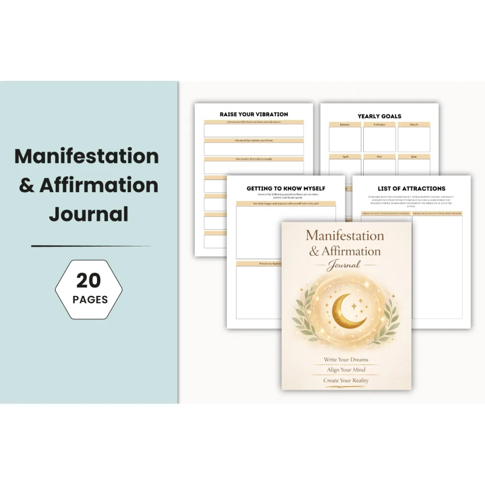 Manifestation Affirmation Journal 13