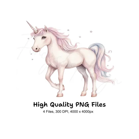 Unicorn Clipart Bundle
