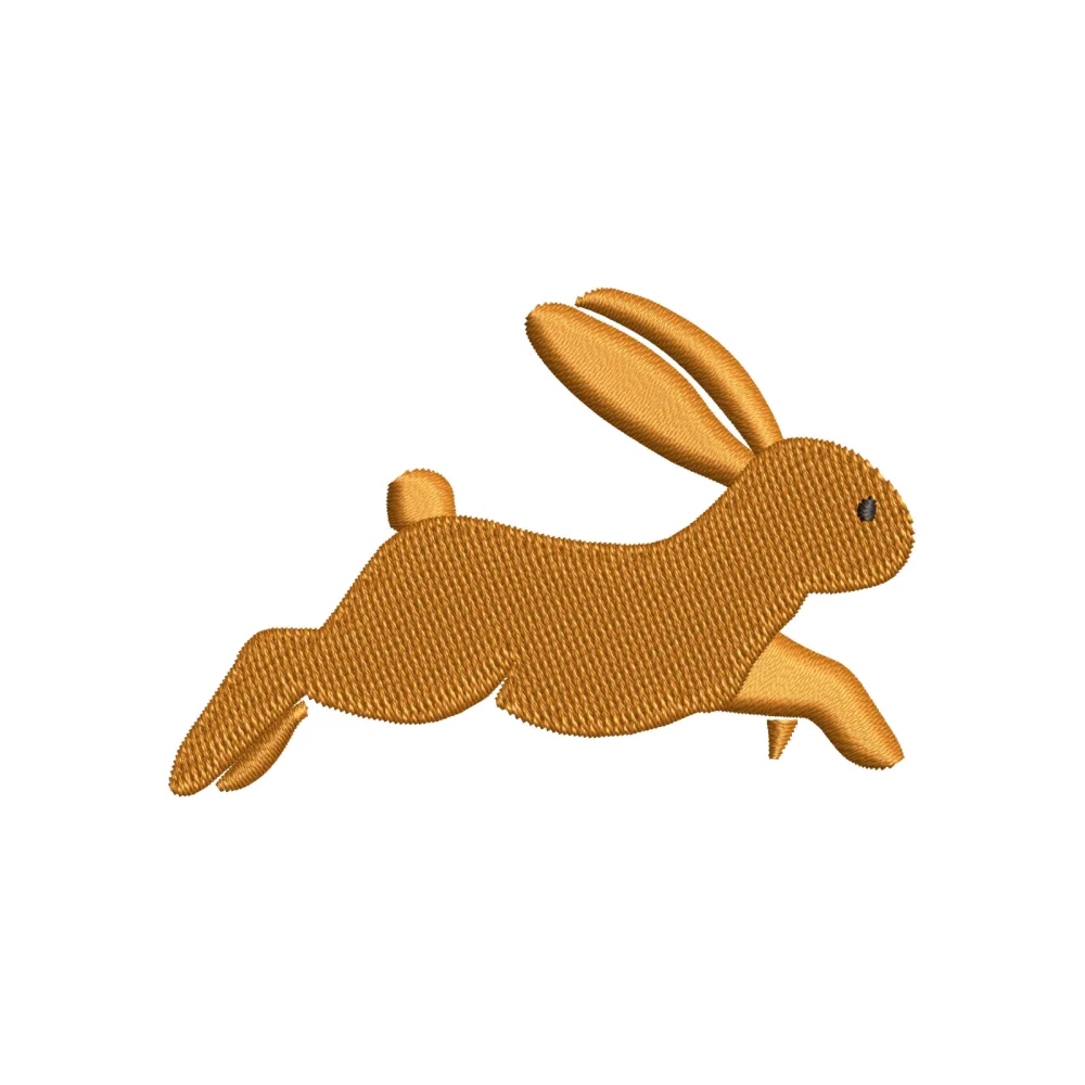 Tiny Rabbit Embroidery Design
