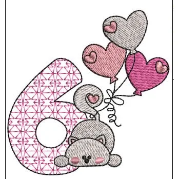 Cat Embroidery Design