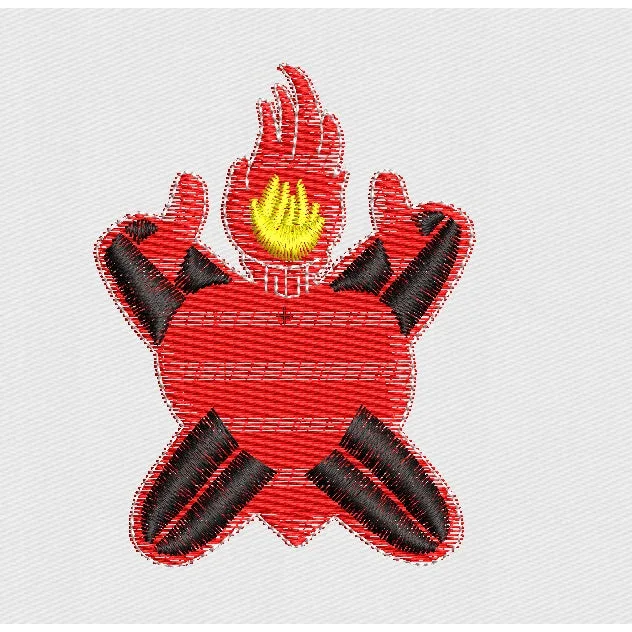 Heart Embroidery Design
