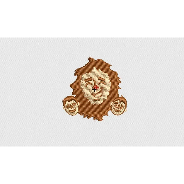 Face Embroidery Design