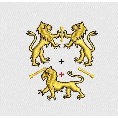 Lion Embroidery Design