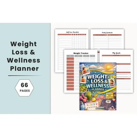 Weight Loss Wellness Planner