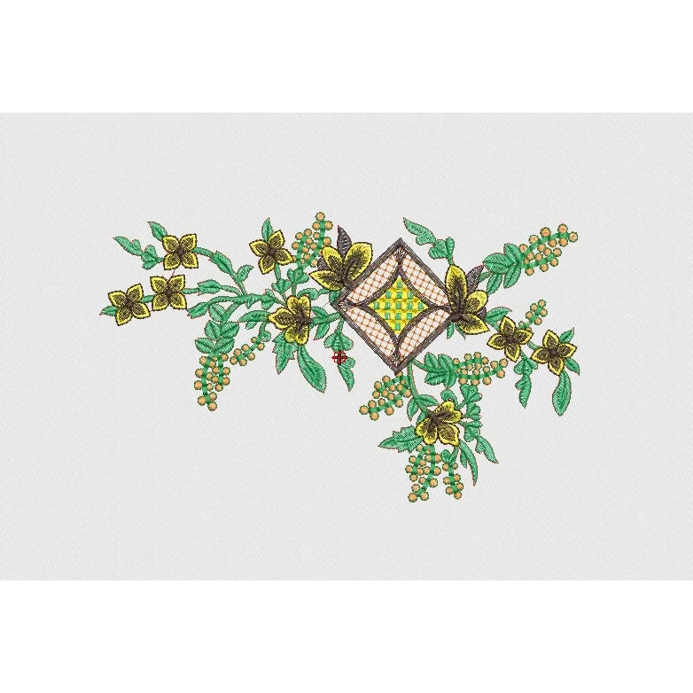 Flower Embroidery Design