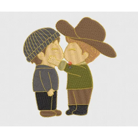 Kid Embroidery Design