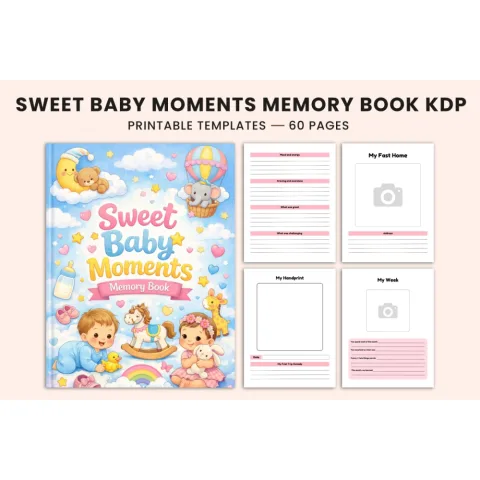 Sweet Baby Moments Memory Planner