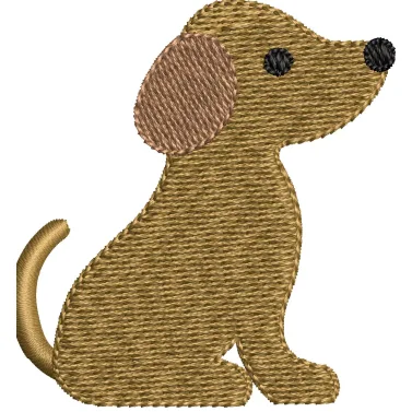 Dog Embroidery Design