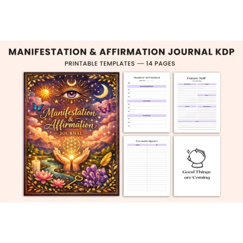 Manifestation Affirmation Journal - Journal