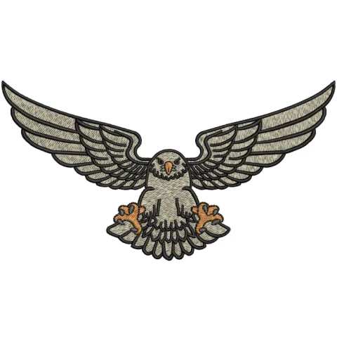 Eagle I Embroidery Design