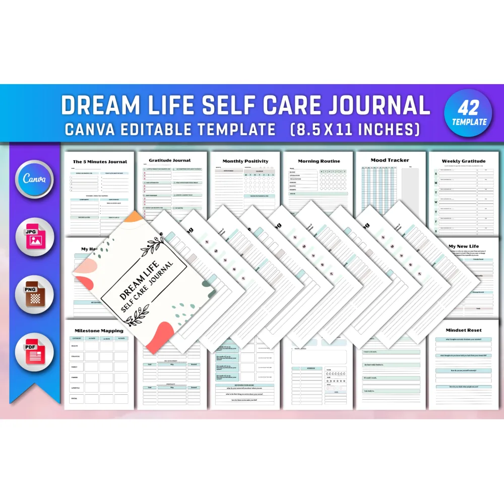 Dream Life Self Care Journal