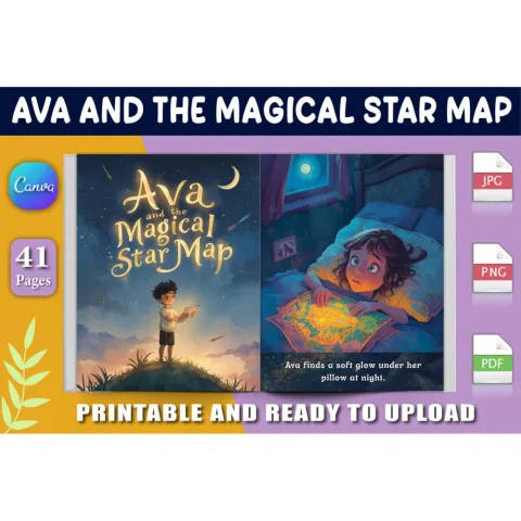 Ava and the Magical Star Map Book