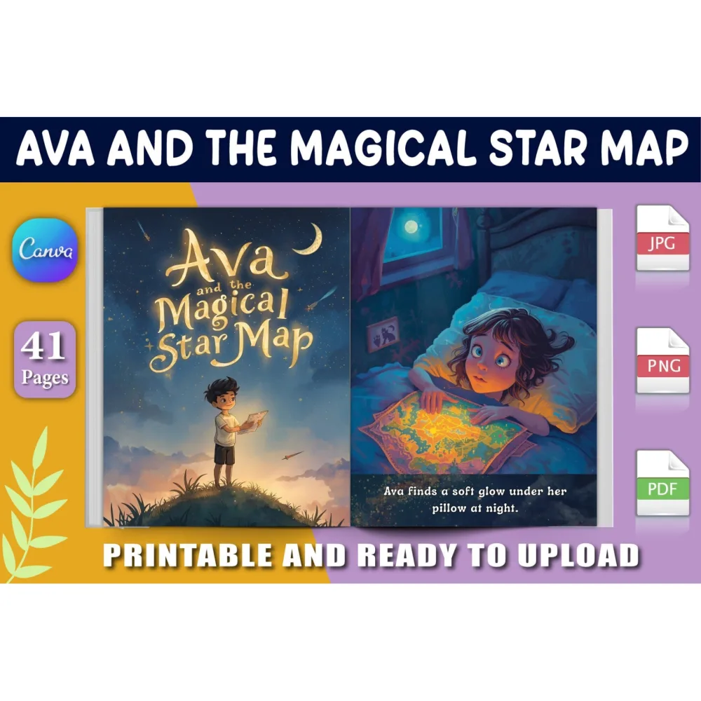 Ava and the Magical Star Map Book
