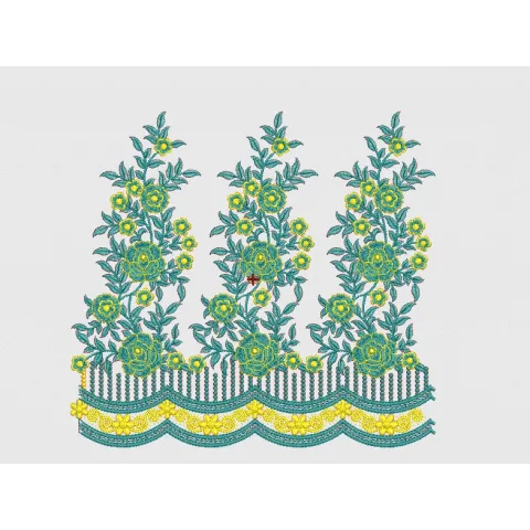 Flower Embroidery Design