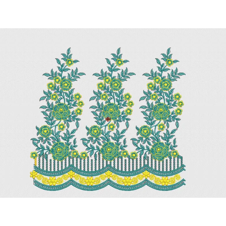 Flower Embroidery Design