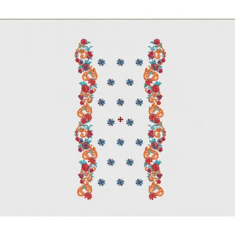 Flower Embroidery Design