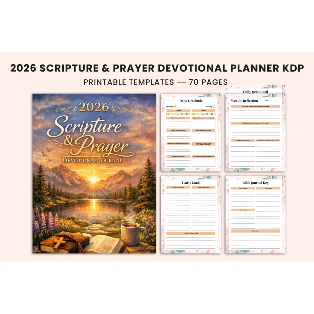 Scripture Prayer Devotional Journal