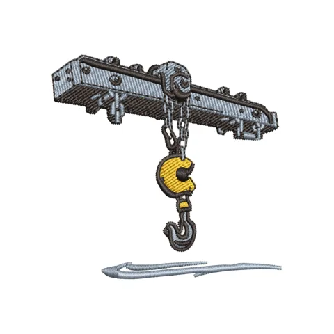 Lifter Embroidery Design