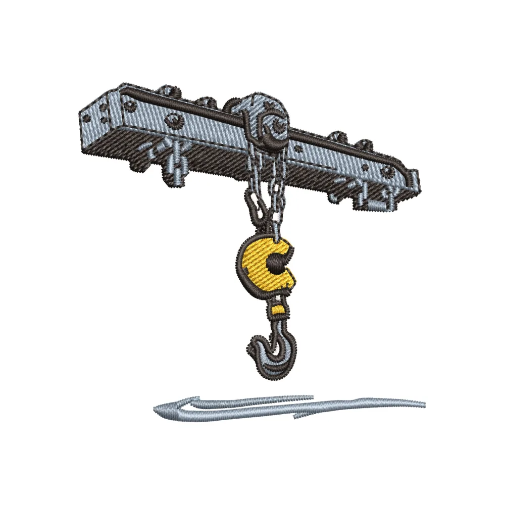 Lifter Embroidery Design