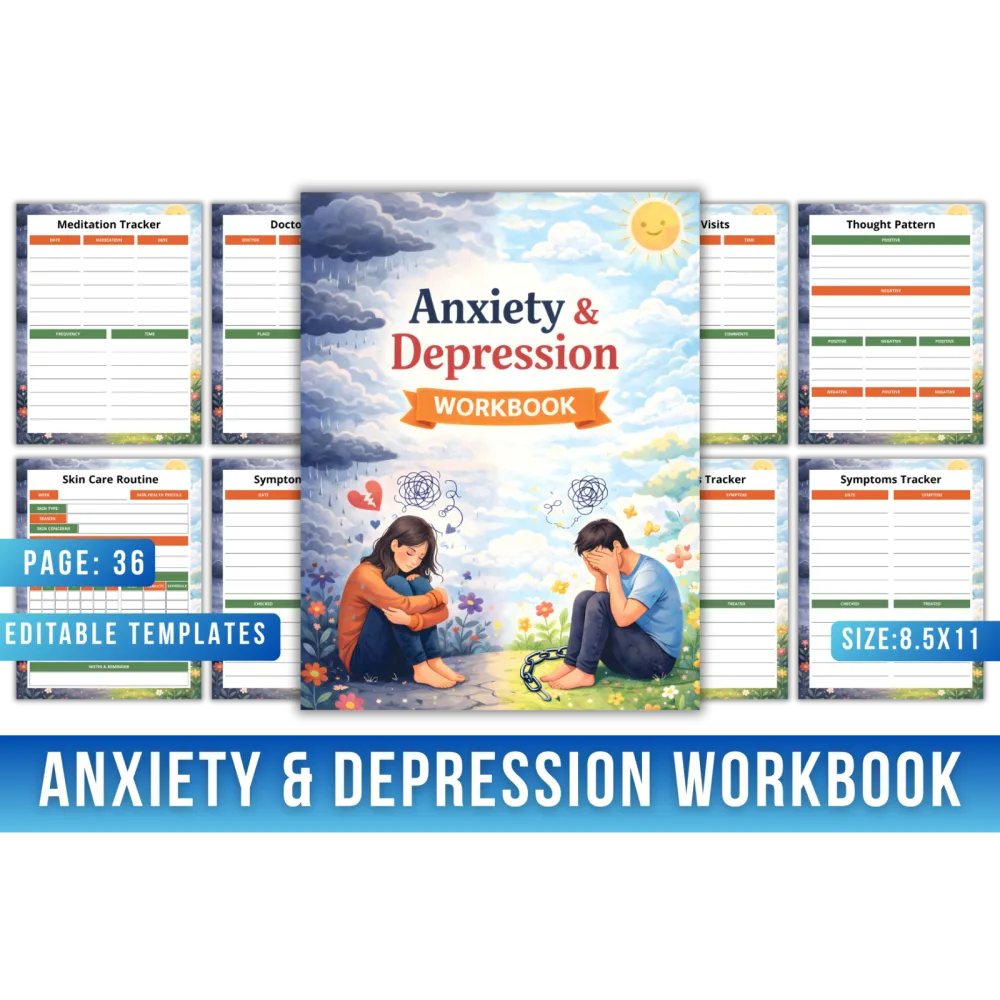 Anxiety and Depression Workbooks