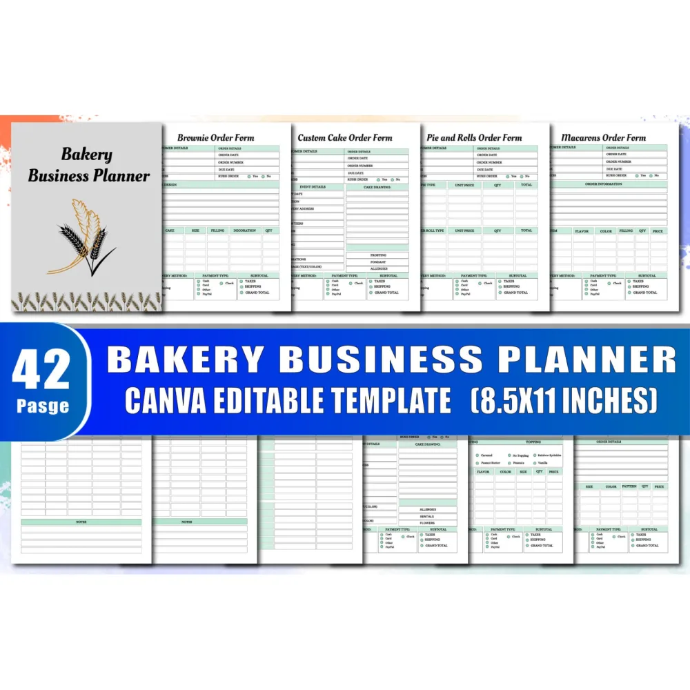 Bakery Business Planner