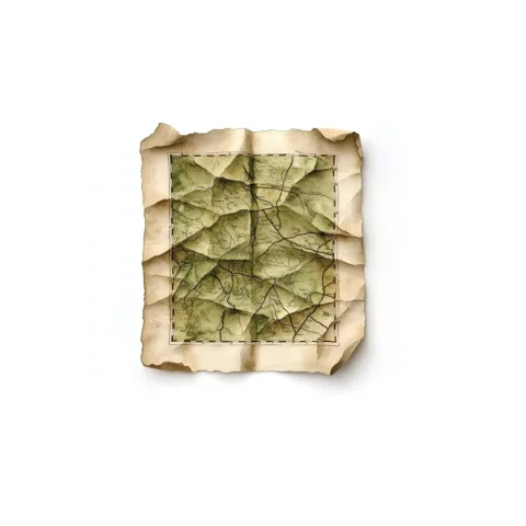Vintage Treasure Map Clipart Bundle