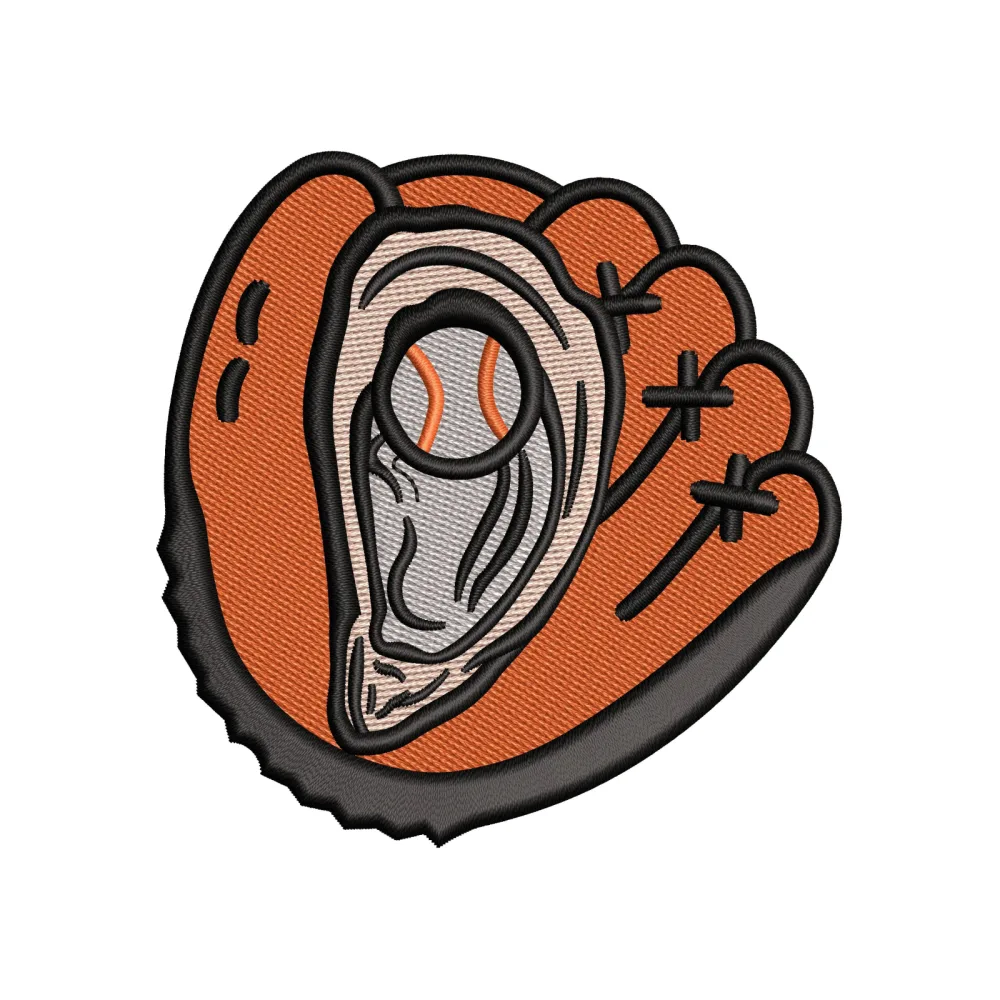 Glove Hat Embroidery Design