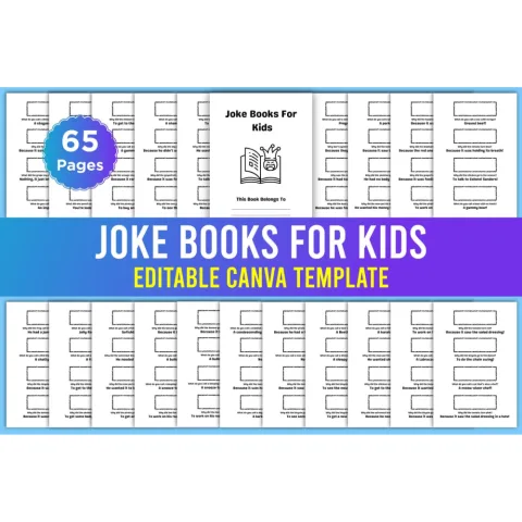 Joke Books for Kids Planner