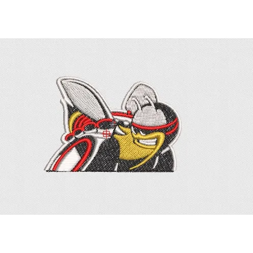 Bee Embroidery Design