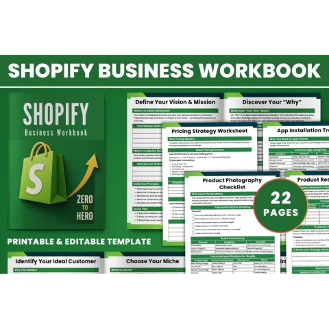 Shopify Business Workbook for Success