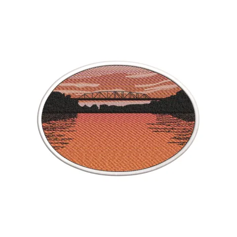 Evening Portrait Embroidery Design