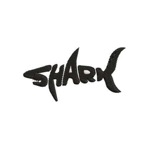 Shark Splng Embroidery Design