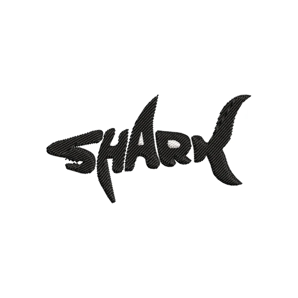 Shark Splng Embroidery Design