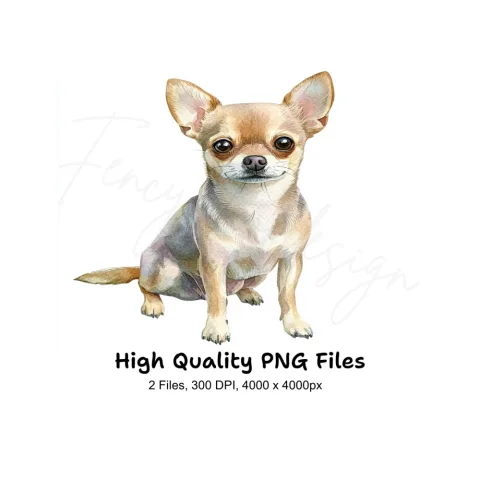 Chihuahua Dog Clipart Bundle