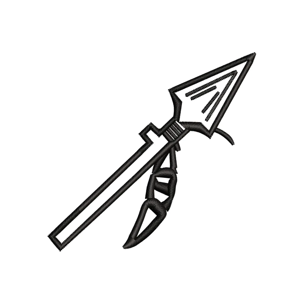 Arrow Shine Embroidery Design