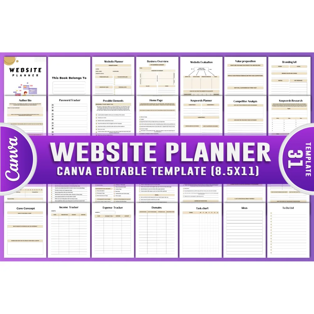 Website Planner Tool