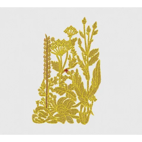 Flower Embroidery Design