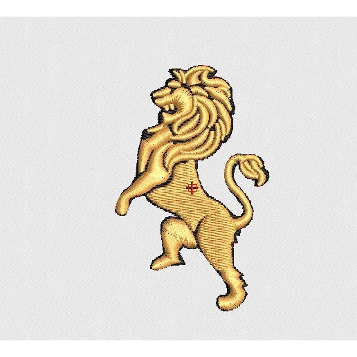 Lion Embroidery Design