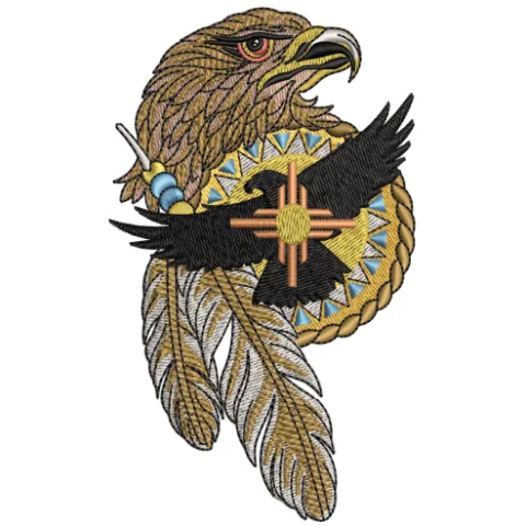 Eagle Embroidery Design
