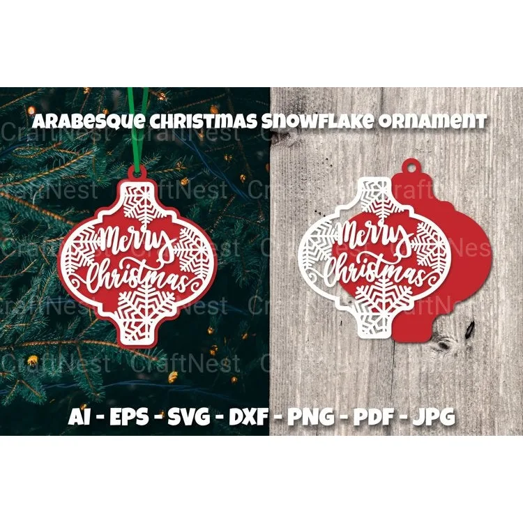 Arabesque Ornament SVG Bundle