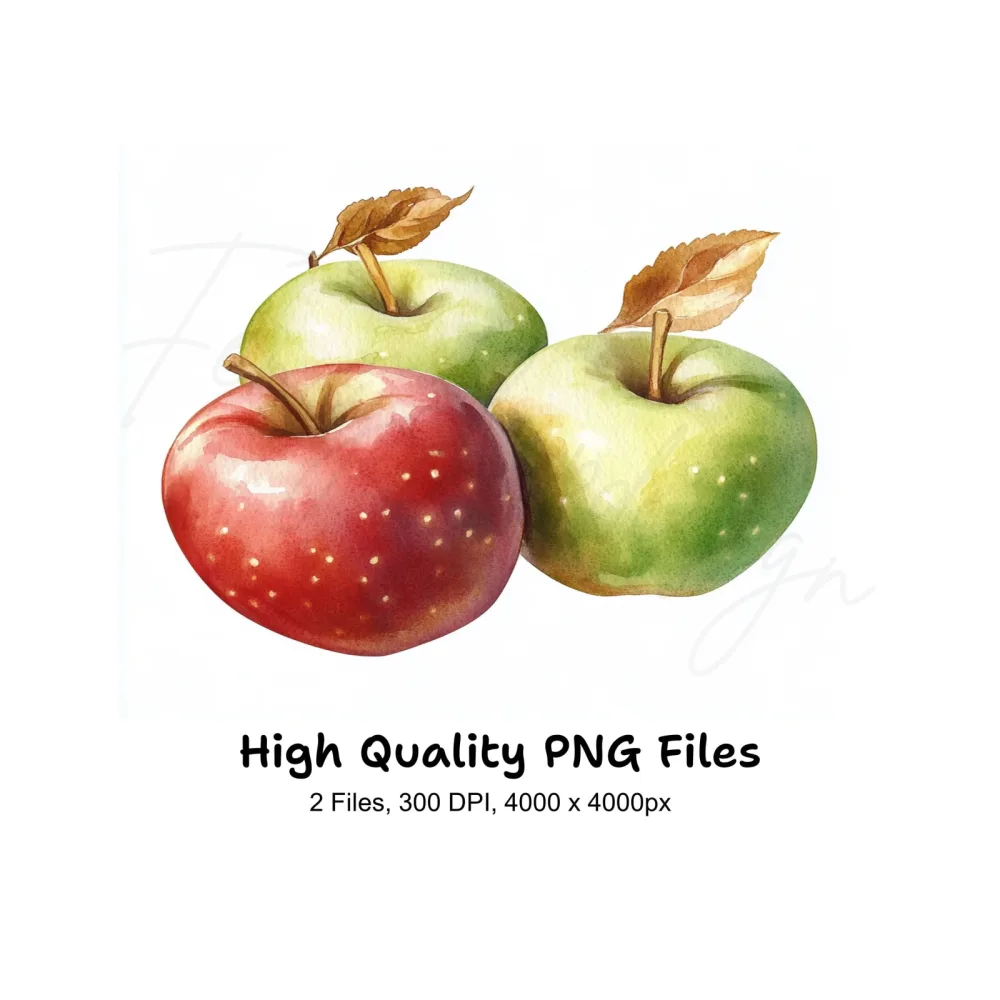 Apples Clipart Bundle